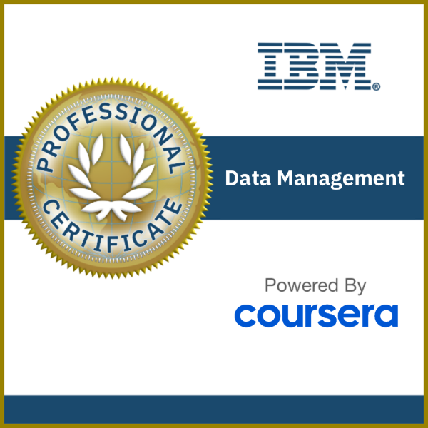 Data Management professional badge